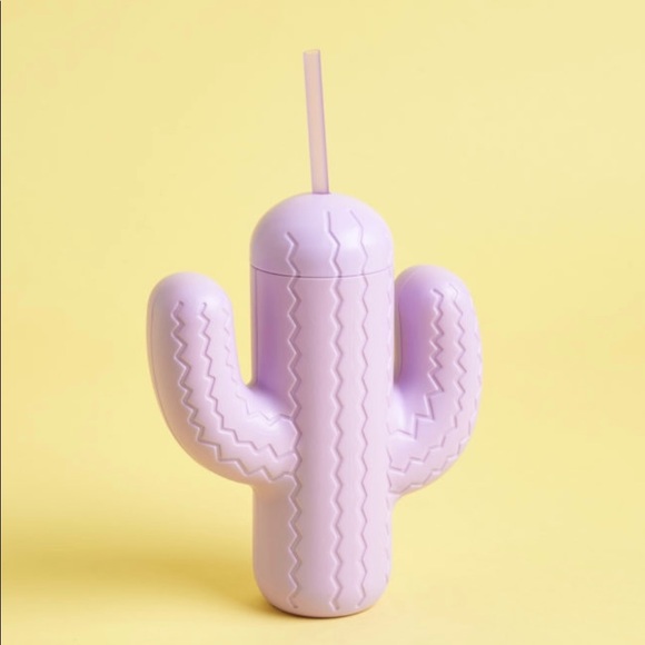 NEW | Pink Sky |🌵 Cactus Cup With Straw - Picture 2 of 3